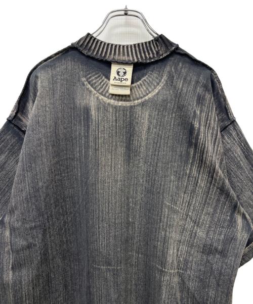 Aape BY A BATHING APE（エーエイプ バイ アベイシングエイプ）Aape BY A BATHING APE (エーエイプ バイ アベイシングエイプ) 半袖カットソー グレー サイズ:Ｓの古着・服飾アイテム