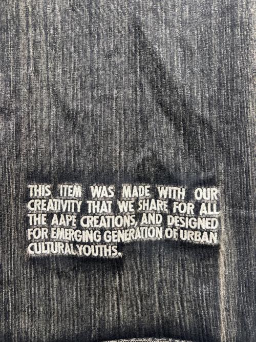 Aape BY A BATHING APE（エーエイプ バイ アベイシングエイプ）Aape BY A BATHING APE (エーエイプ バイ アベイシングエイプ) 半袖カットソー グレー サイズ:Ｓの古着・服飾アイテム