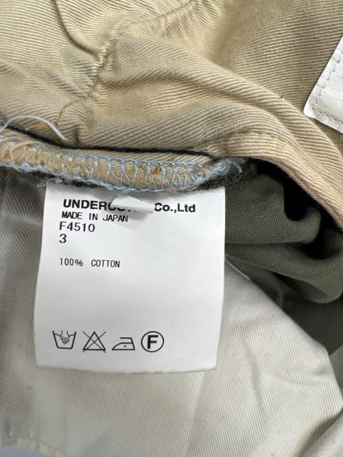 UNDERCOVERISM（アンダーカバーイズム）UNDERCOVERISM (アンダーカバーイズム) ハイブリッドカーゴパンツ ブルー×オリーブ サイズ:３の古着・服飾アイテム