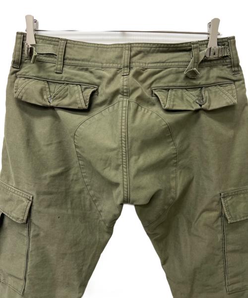 UNDERCOVERISM（アンダーカバーイズム）UNDERCOVERISM (アンダーカバーイズム) ハイブリッドカーゴパンツ ブルー×オリーブ サイズ:３の古着・服飾アイテム