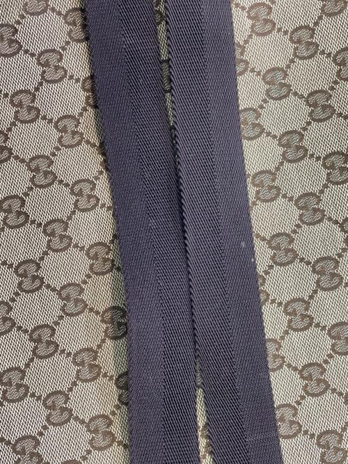 GUCCI（グッチ）GUCCI (グッチ) ショルダーバッグ ベージュ×ブラウンの古着・服飾アイテム