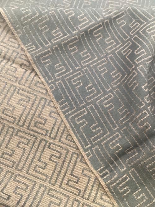 FENDI（フェンディ）FENDI (フェンディ) マフラー ブラック×ブラウンの古着・服飾アイテム