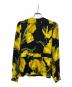 中古・古着 DOLCE & GABBANA (ドルチェ＆ガッバーナ) 長袖ブラウス イエロー×ブラック サイズ:４０：22000円