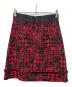 DOLCE & GABBANA (ドルチェ＆ガッバーナ) ミニスカート レッド×ブラック サイズ:42：18000円