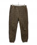 stussyステューシー）の古着「スウェットパンツ」｜ブラウン