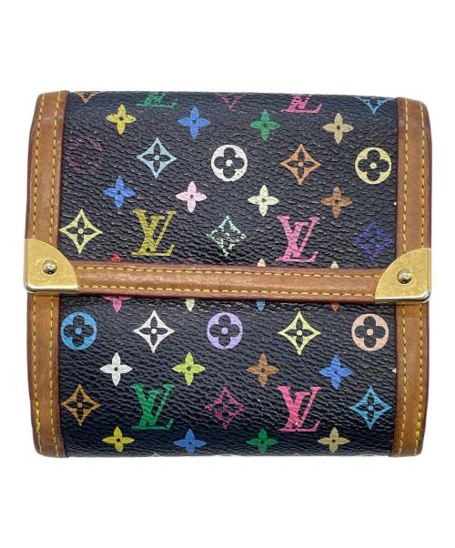 LOUIS VUITTON（ルイ ヴィトン）LOUIS VUITTON (ルイ ヴィトン) ポルトモネ・ビエ・カルトクレディ ブラックの古着・服飾アイテム