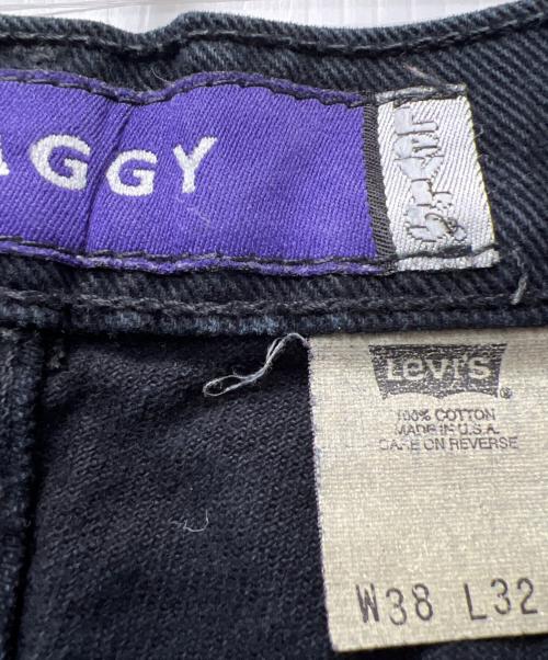 LEVI'S（リーバイス）LEVI'S (リーバイス) バギーデニムパンツ ブラック サイズ:３８の古着・服飾アイテム