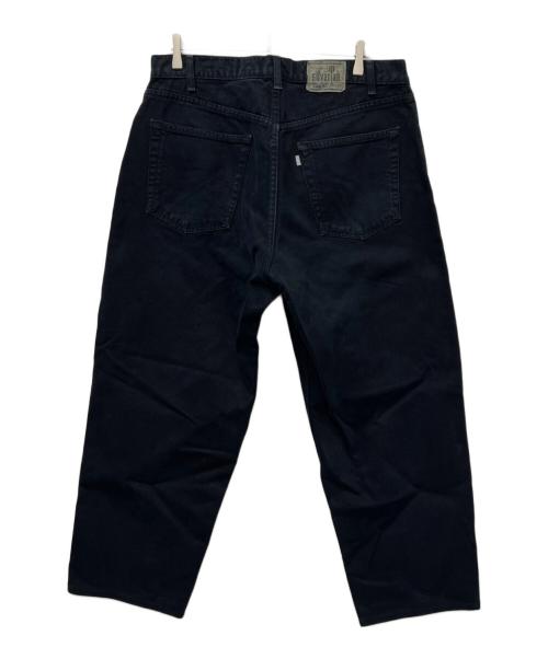 LEVI'S（リーバイス）LEVI'S (リーバイス) バギーデニムパンツ ブラック サイズ:３８の古着・服飾アイテム