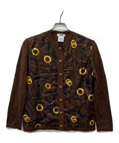 中古・古着通販】CELINE (セリーヌ) 24SS ジュエルボタン モヘア