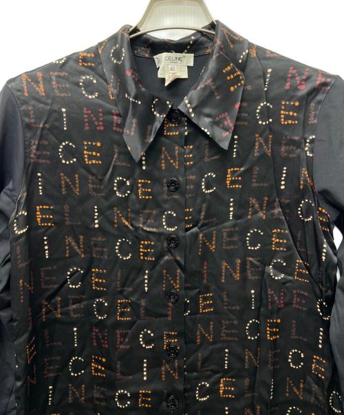 CELINE（セリーヌ）CELINE (セリーヌ) 長袖シャツ ブラック サイズ:４０の古着・服飾アイテム