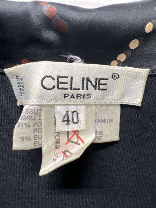 CELINE（セリーヌ）CELINE (セリーヌ) 長袖シャツ ブラック サイズ:４０の古着・服飾アイテム