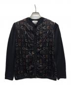 CELINEセリーヌ）の古着「薄手カーディガン」｜ブラック