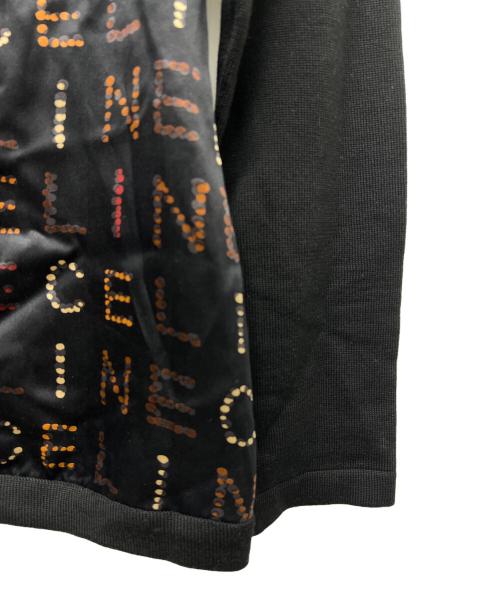 CELINE（セリーヌ）CELINE (セリーヌ) 薄手カーディガン ブラック サイズ:40の古着・服飾アイテム