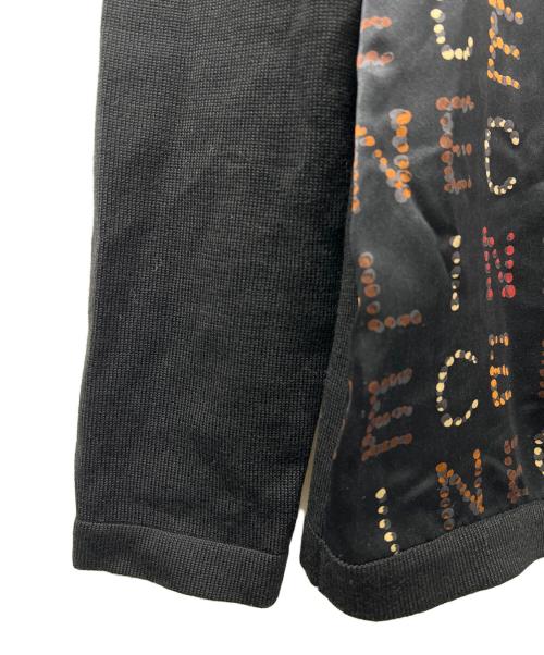 CELINE（セリーヌ）CELINE (セリーヌ) 薄手カーディガン ブラック サイズ:40の古着・服飾アイテム