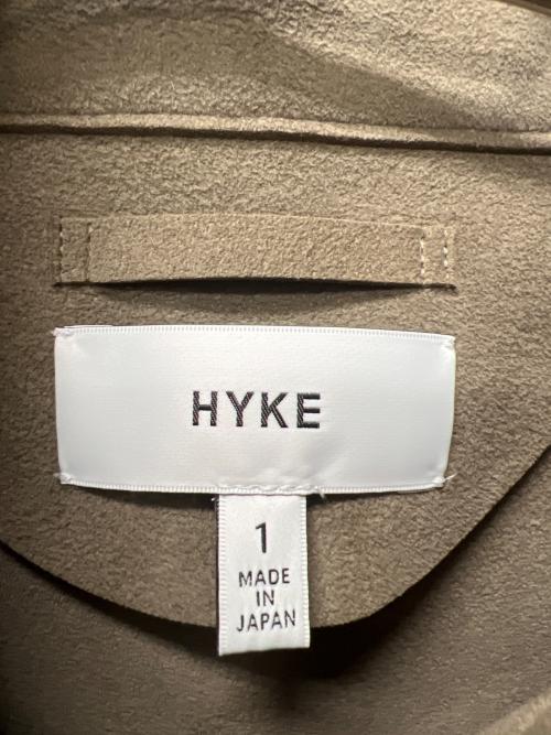 HYKE（ハイク）HYKE (ハイク) スウェードコート ベージュ サイズ:1の古着・服飾アイテム