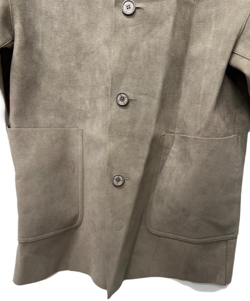 HYKE（ハイク）HYKE (ハイク) スウェードコート ベージュ サイズ:1の古着・服飾アイテム