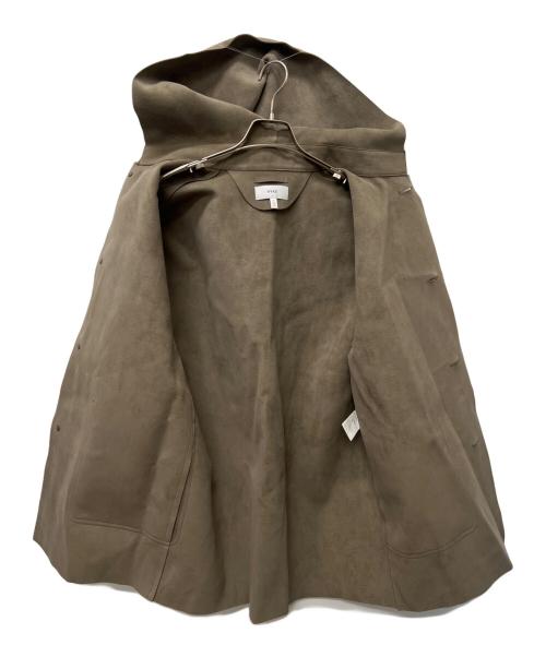 HYKE（ハイク）HYKE (ハイク) スウェードコート ベージュ サイズ:1の古着・服飾アイテム
