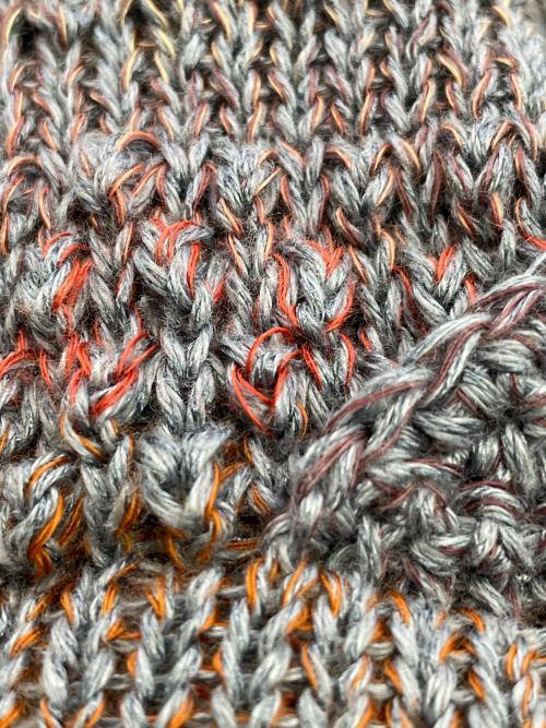 Vivienne Westwood（ヴィヴィアンウエストウッド）Vivienne Westwood (ヴィヴィアンウエストウッド) ニットキャップ ブルーの古着・服飾アイテム