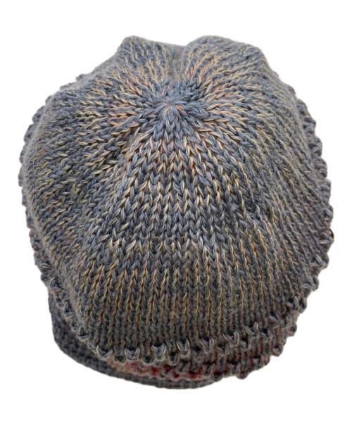 Vivienne Westwood（ヴィヴィアンウエストウッド）Vivienne Westwood (ヴィヴィアンウエストウッド) ニットキャップ ブルーの古着・服飾アイテム