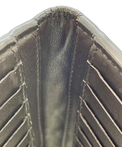 BOTTEGA VENETA（ボッテガベネタ）BOTTEGA VENETA (ボッテガベネタ) 長財布 ブラックの古着・服飾アイテム