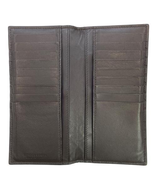 BOTTEGA VENETA（ボッテガベネタ）BOTTEGA VENETA (ボッテガベネタ) 長財布 ブラックの古着・服飾アイテム
