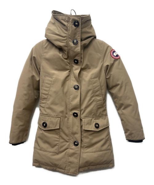 CANADA GOOSE（カナダグース）CANADA GOOSE (カナダグース) ダウンコート ベージュ サイズ:ＸＳの古着・服飾アイテム