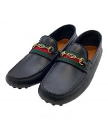 GUCCI（グッチ）の古着「ドライビングシューズ」｜ブラック