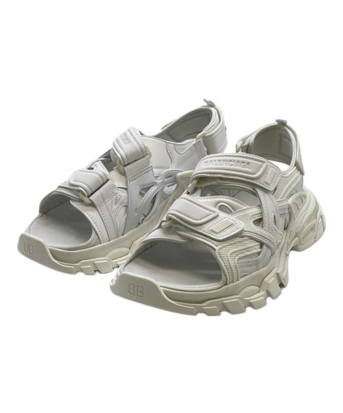 BALENCIAGA（バレンシアガ）BALENCIAGA (バレンシアガ) トラックサンダル ホワイト サイズ:JP26.5の古着・服飾アイテム