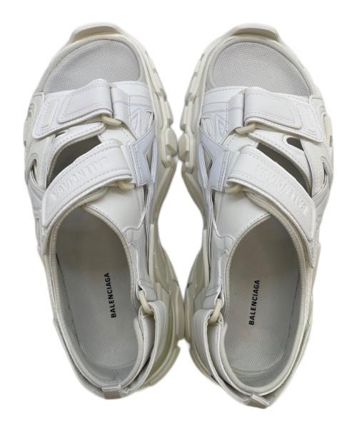 BALENCIAGA（バレンシアガ）BALENCIAGA (バレンシアガ) トラックサンダル ホワイト サイズ:JP26.5の古着・服飾アイテム