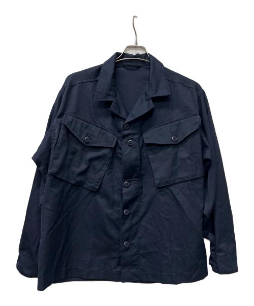 ROYAL NAVY（ロイヤルネイビー）ROYAL NAVY (ロイヤルネイビー) ミリタリーシャツ ネイビー サイズ:170の古着・服飾アイテム