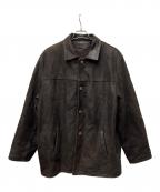 giorgio 1966 leather factoryジョルジオ1966レザーファクトリー）の古着「レザージャケット」｜ブラック