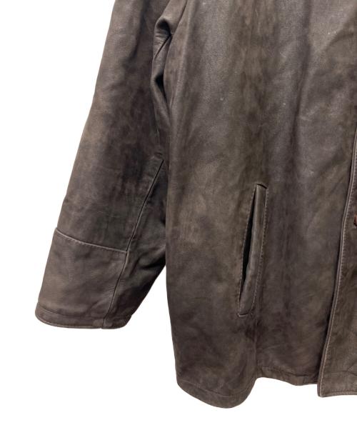 giorgio 1966 leather factory（ジョルジオ1966レザーファクトリー）giorgio 1966 leather factory (ジョルジオ1966レザーファクトリー) レザージャケット ブラック サイズ:Ｌの古着・服飾アイテム