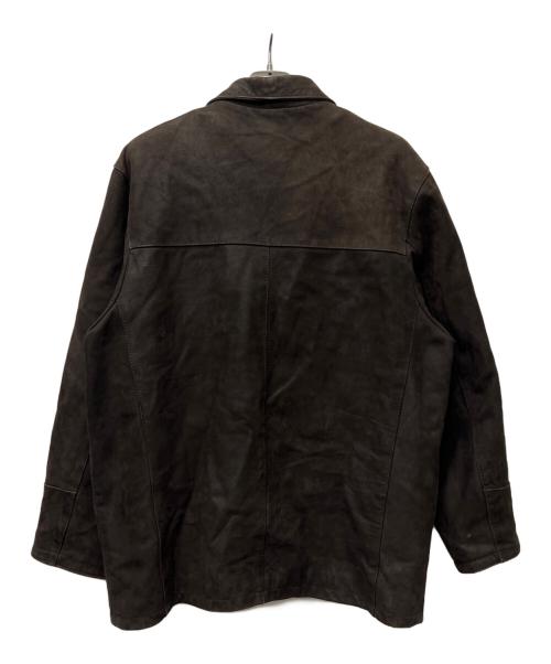 giorgio 1966 leather factory（ジョルジオ1966レザーファクトリー）giorgio 1966 leather factory (ジョルジオ1966レザーファクトリー) レザージャケット ブラック サイズ:Ｌの古着・服飾アイテム