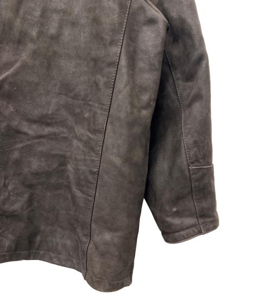 giorgio 1966 leather factory（ジョルジオ1966レザーファクトリー）giorgio 1966 leather factory (ジョルジオ1966レザーファクトリー) レザージャケット ブラック サイズ:Ｌの古着・服飾アイテム