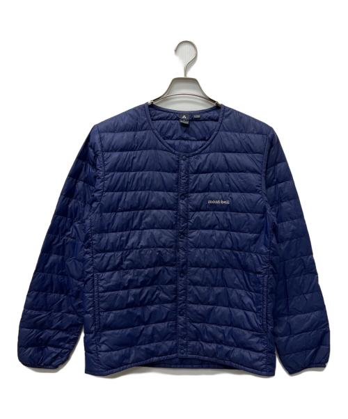 mont-bell（モンベル）mont-bell (モンベル) スペリオダウンラウンドネックジャケット ブルー サイズ:Mの古着・服飾アイテム