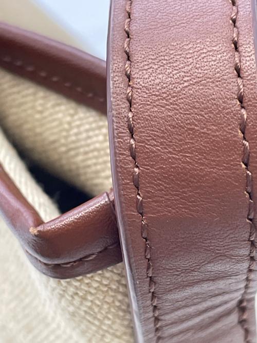 A.P.C.（アーペーセー）A.P.C. (アーペーセー) ショルダーバッグ ベージュ×ブラウンの古着・服飾アイテム