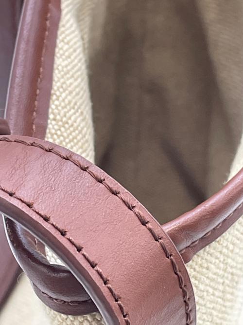 A.P.C.（アーペーセー）A.P.C. (アーペーセー) ショルダーバッグ ベージュ×ブラウンの古着・服飾アイテム