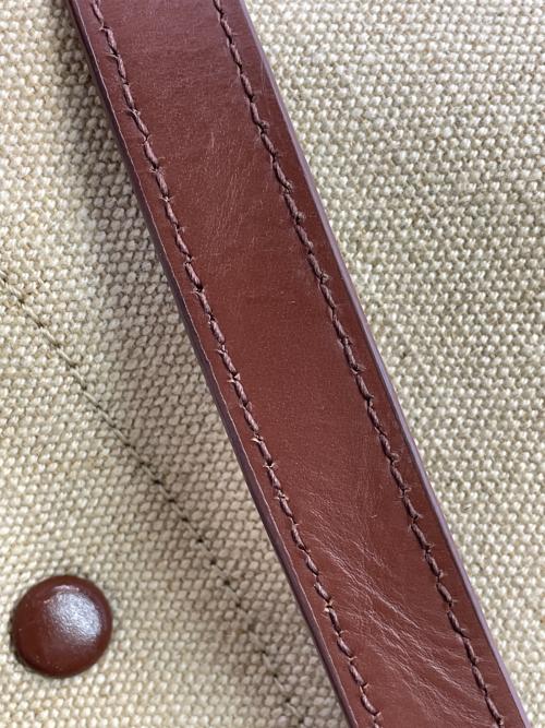 A.P.C.（アーペーセー）A.P.C. (アーペーセー) ショルダーバッグ ベージュ×ブラウンの古着・服飾アイテム