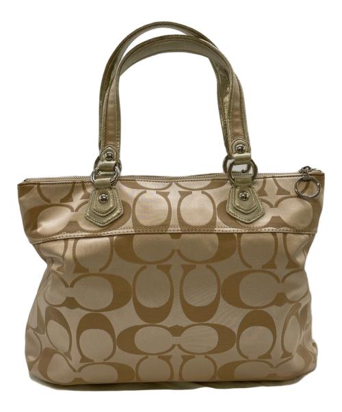 COACH（コーチ）COACH (コーチ) トートバッグ ベージュの古着・服飾アイテム