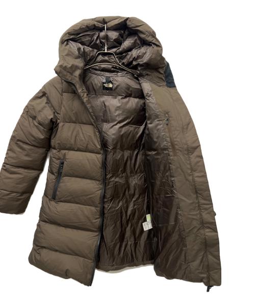 THE NORTH FACE（ザ ノース フェイス）THE NORTH FACE (ザ ノース フェイス) WS DOWN SHELL COAT ブラウン サイズ:Mの古着・服飾アイテム
