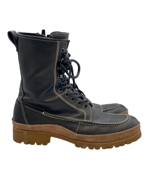 KUSHITANI（クシタニ）KUSHITANI (クシタニ) モカシンブーツ ブラック サイズ:25の古着・服飾アイテム