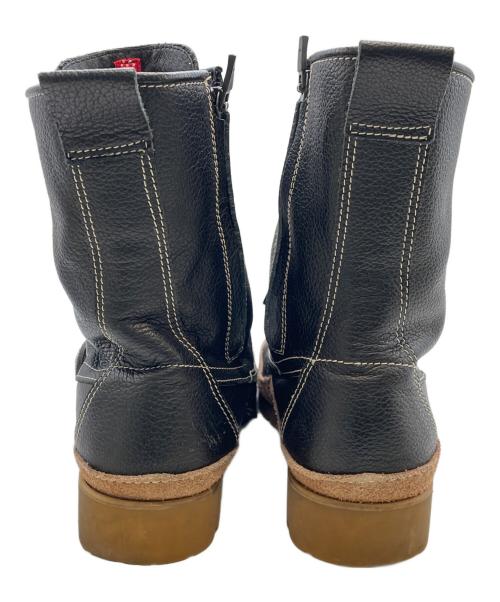 KUSHITANI（クシタニ）KUSHITANI (クシタニ) モカシンブーツ ブラック サイズ:25の古着・服飾アイテム