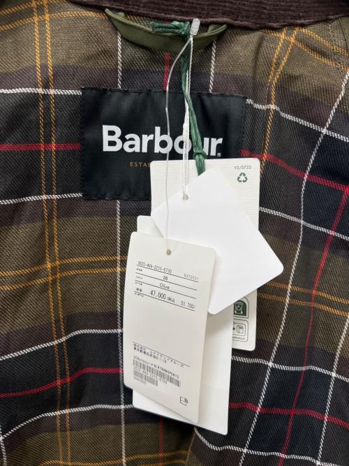 Barbour（バブアー）Barbour (バブアー) ジャケット オリーブ×ブラウン サイズ:３６の古着・服飾アイテム