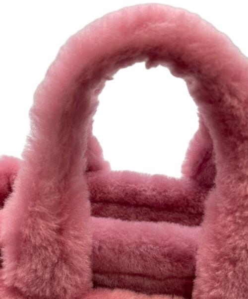 COACH（コーチ）COACH (コーチ) カーゴ トート バッグ 20・シアリング ピンクの古着・服飾アイテム