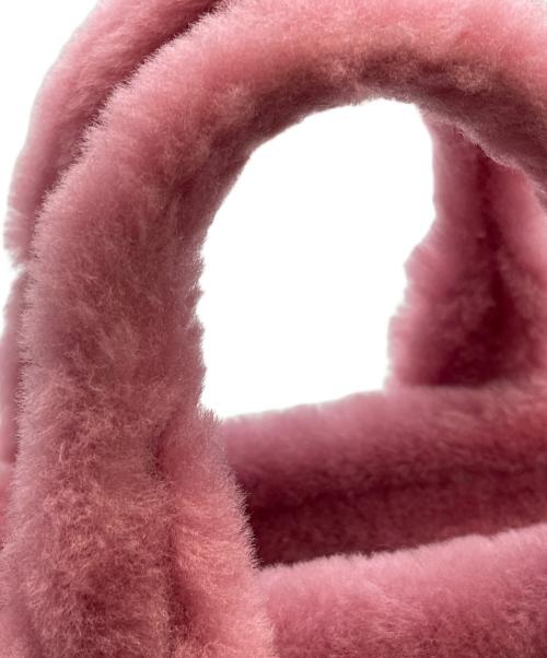 COACH（コーチ）COACH (コーチ) カーゴ トート バッグ 20・シアリング ピンクの古着・服飾アイテム