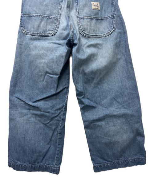 Hysteric Glamour（ヒステリックグラマー）Hysteric Glamour (ヒステリックグラマー) DUR加工 ワイドデニムパンツ ブルー サイズ:Ｓの古着・服飾アイテム