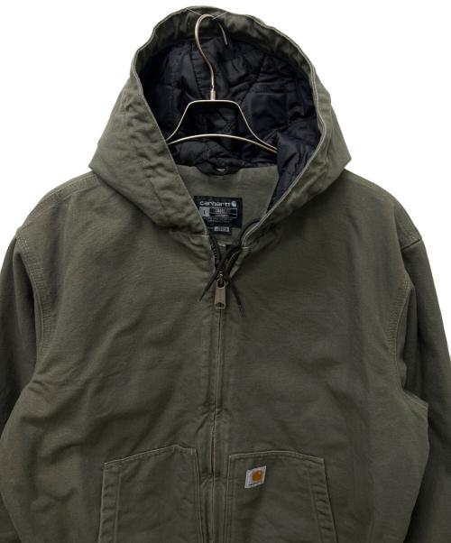 CarHartt（カーハート）CarHartt (カーハート) washed duck insulated active jacket カーキ サイズ:Ｌの古着・服飾アイテム