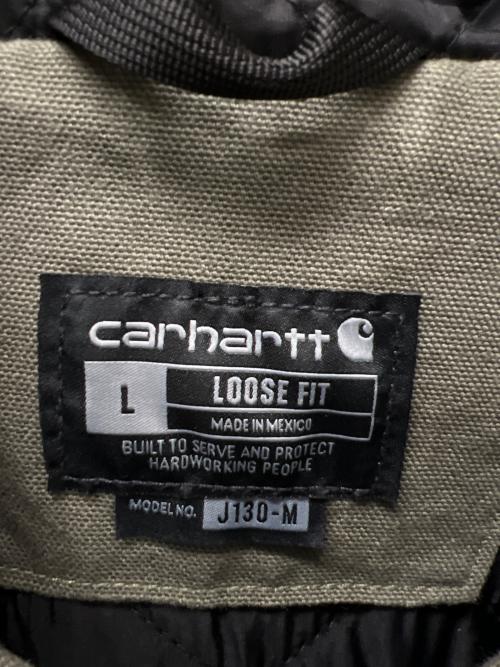 CarHartt（カーハート）CarHartt (カーハート) washed duck insulated active jacket カーキ サイズ:Ｌの古着・服飾アイテム