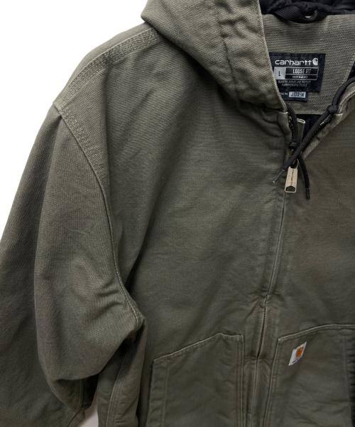CarHartt（カーハート）CarHartt (カーハート) washed duck insulated active jacket カーキ サイズ:Ｌの古着・服飾アイテム