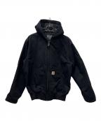 CarHarttカーハート）の古着「Loose Fit Washed Duck Insulated Active Jacket」｜ブラック